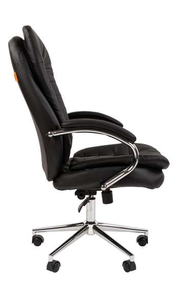 Офисное кресло Chairman 795 Россия нат.кожа/экокожа черная N