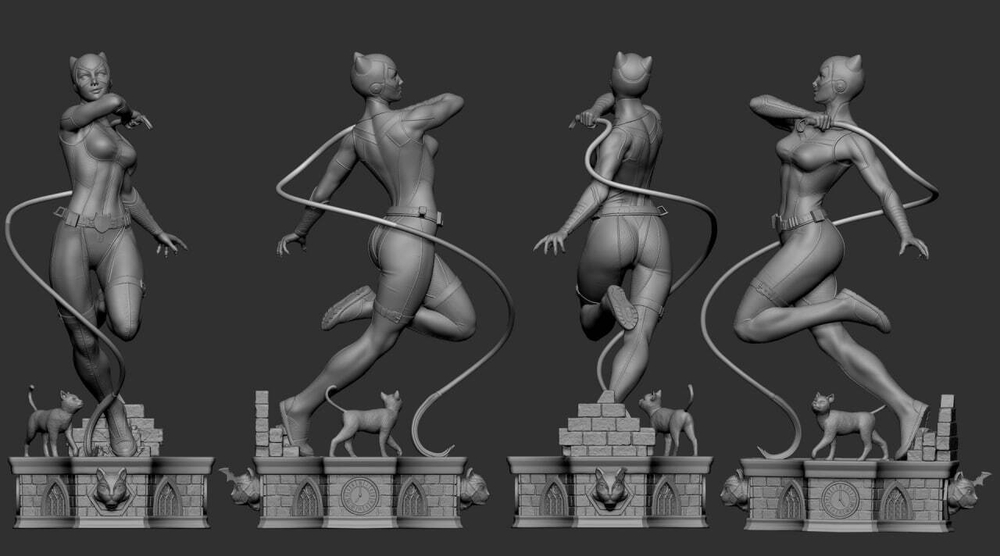 Фигурка Женщина кошка Catwoman Selina Kyle