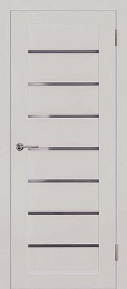 Межкомнатная дверь Дубрава Сибирь Линия ПО (мателюкс) Эмалит серый