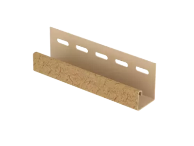 J-планка Ю-Пласт клинкер горчичный 3,05м