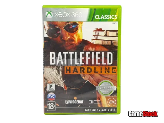 Xbox 360 Battlefield Hardline (Б/У, Полностью на русском языке)