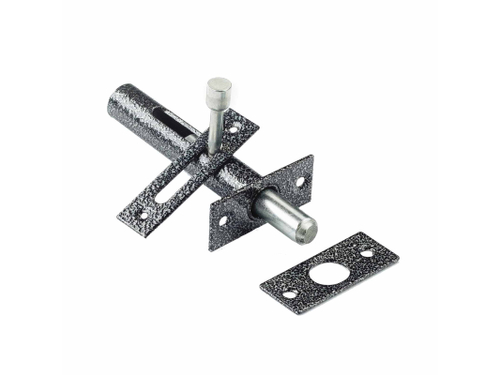 Засов врезной Киров ЗД-05 антик серебро (25шт/уп)