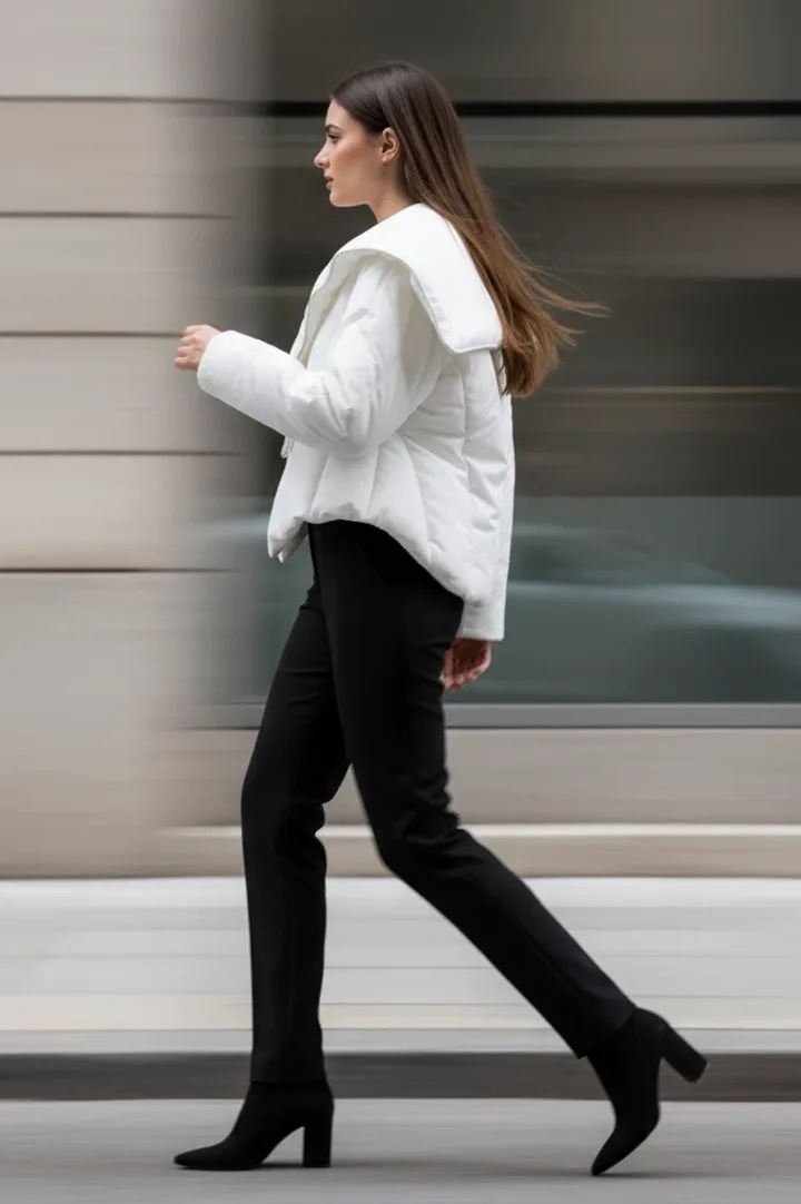 Женский короткий пуховик «DIVAS»