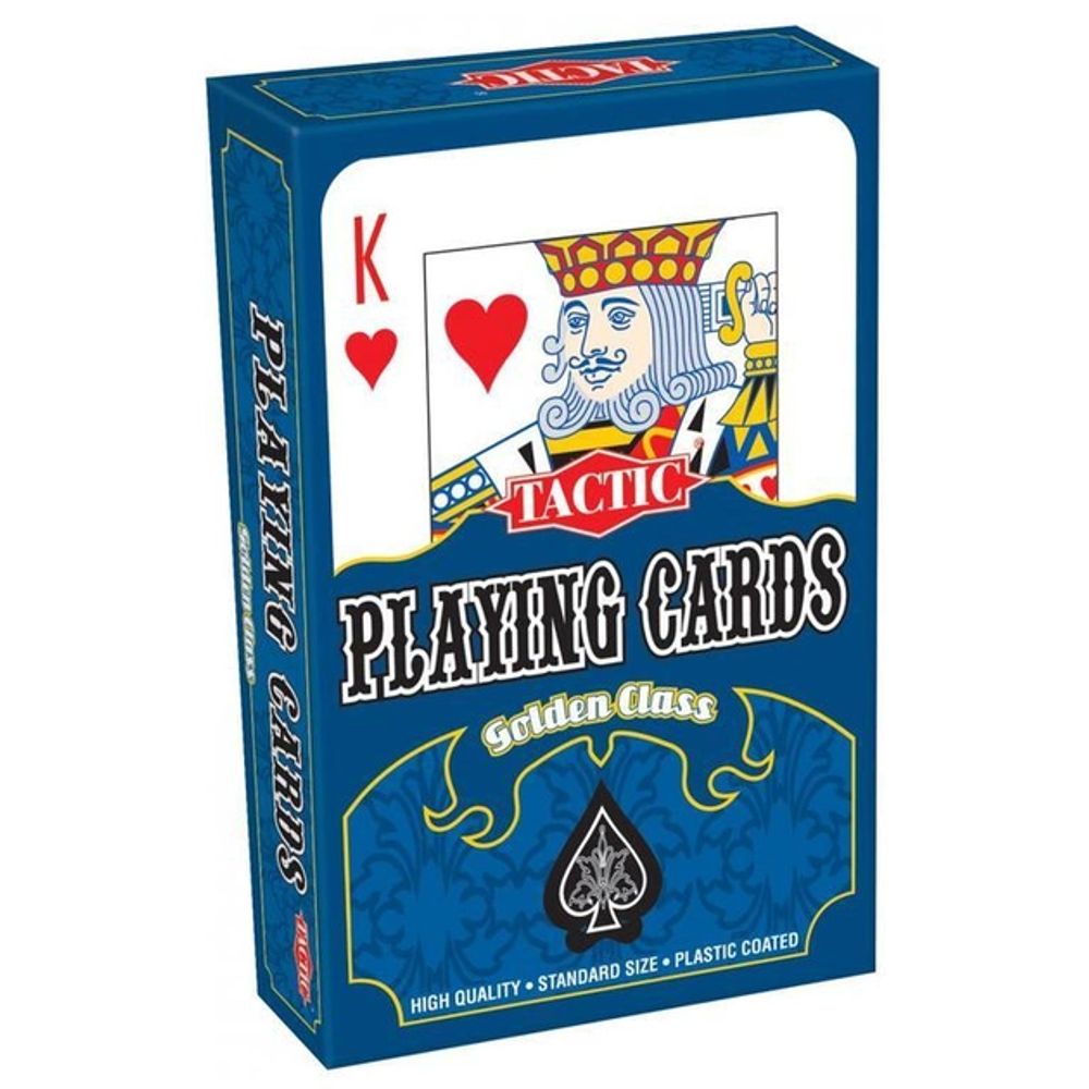 TACTIC. Карты игральные 54 шт. (Playing Cards) Синие