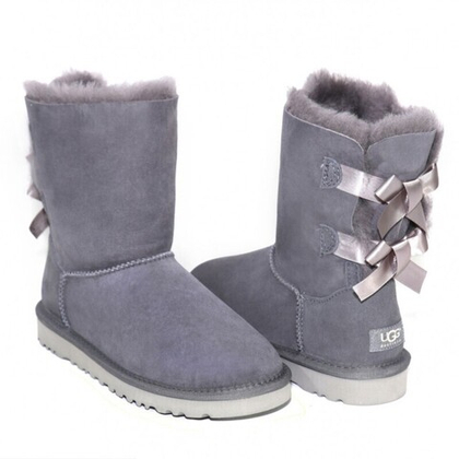 Угги Bailey Bow Short Grey