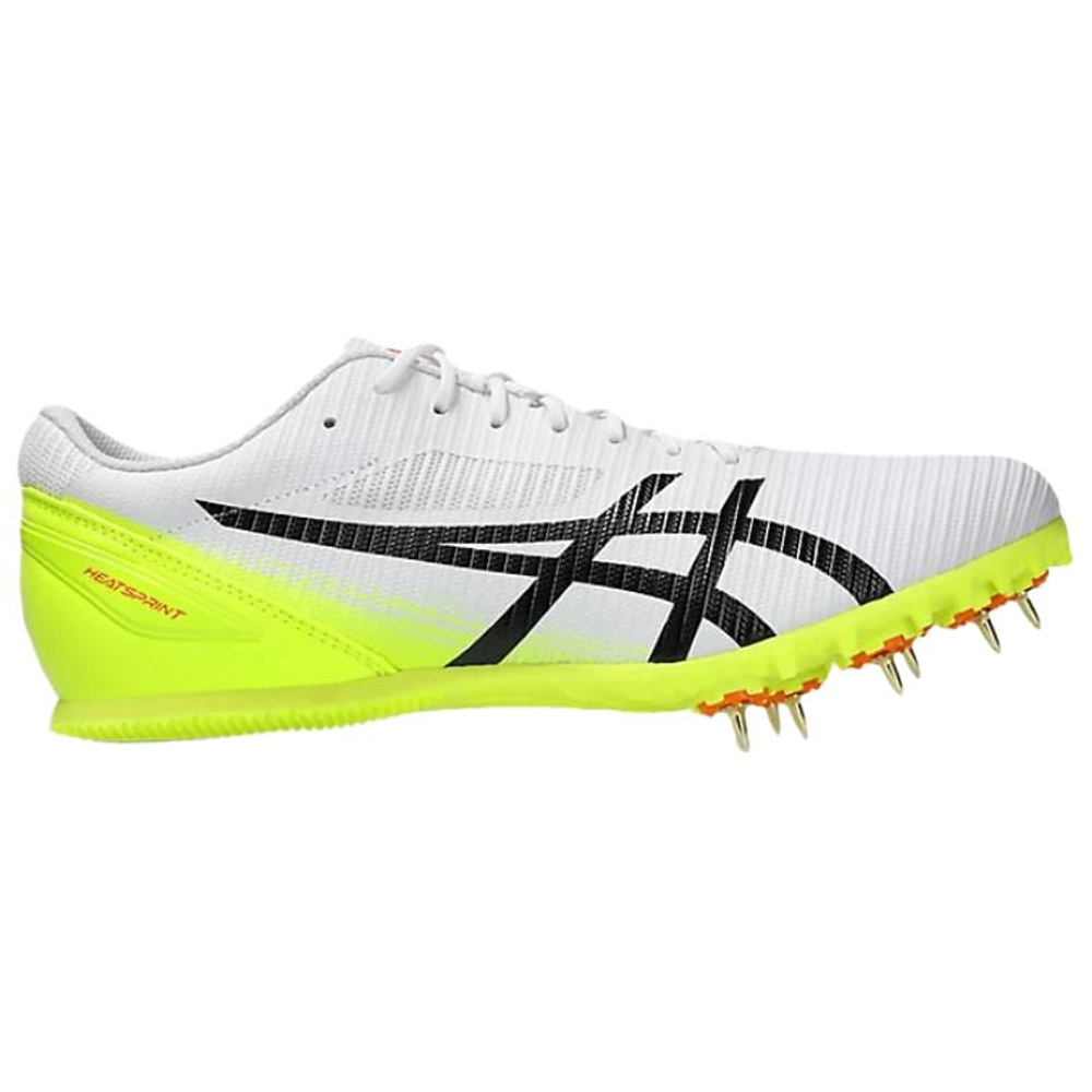 Asics HEATSPRINT 13 White Green Sprint Track And Field Shoes Men"s Low top