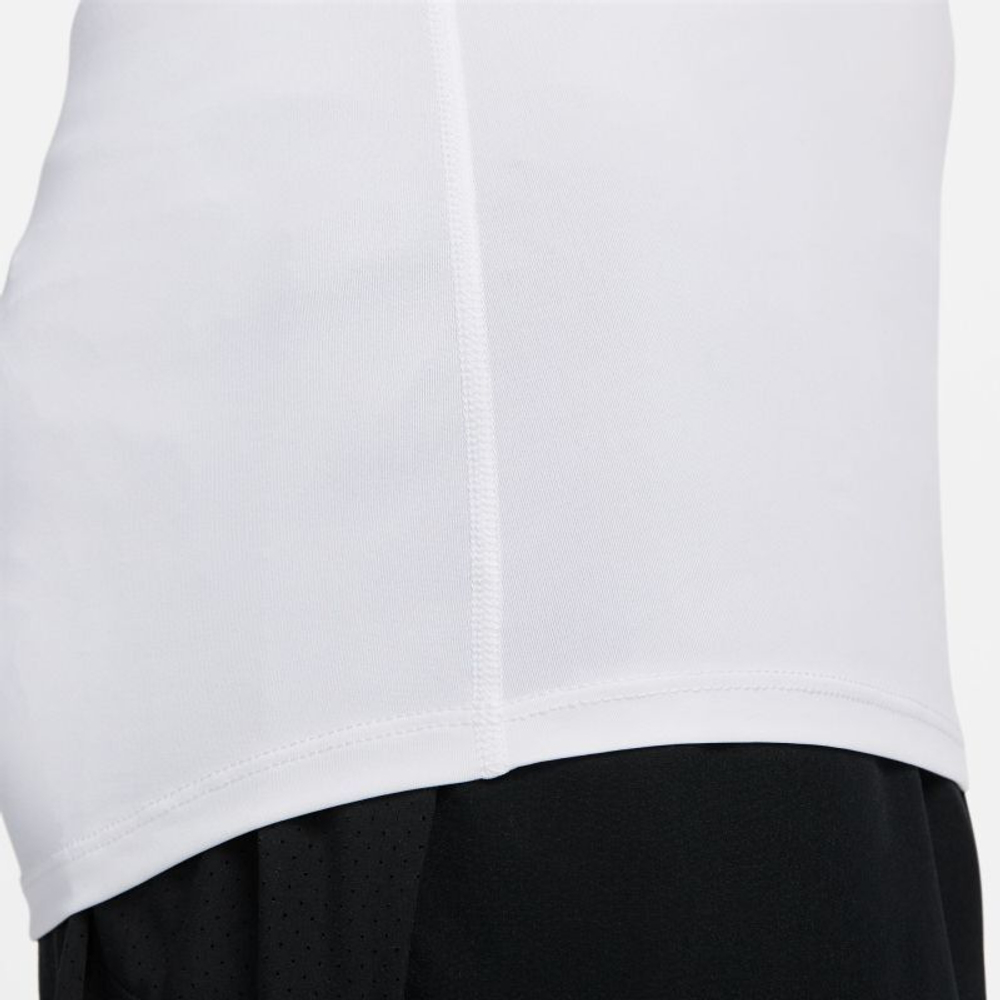Термобелье Nike Pro Dri-FIT Fitness Mock-Neck Long-Sleeve - white/black - White
