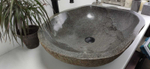 Раковина из речного камня RS-6851 (60*52*15)