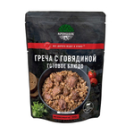 Греча с говядиной Кронидов 250гр