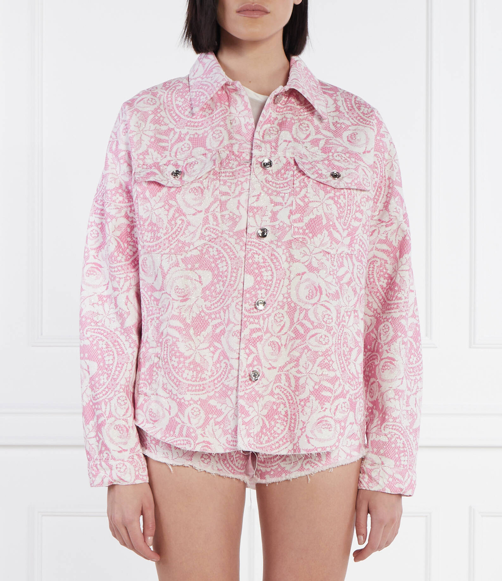 Джинсовая куртка Liu Jo - розовый(UA4243 T4437)