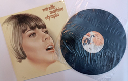 Винтажная виниловая пластинка Mireille Mathieu Olympia (France 1969)