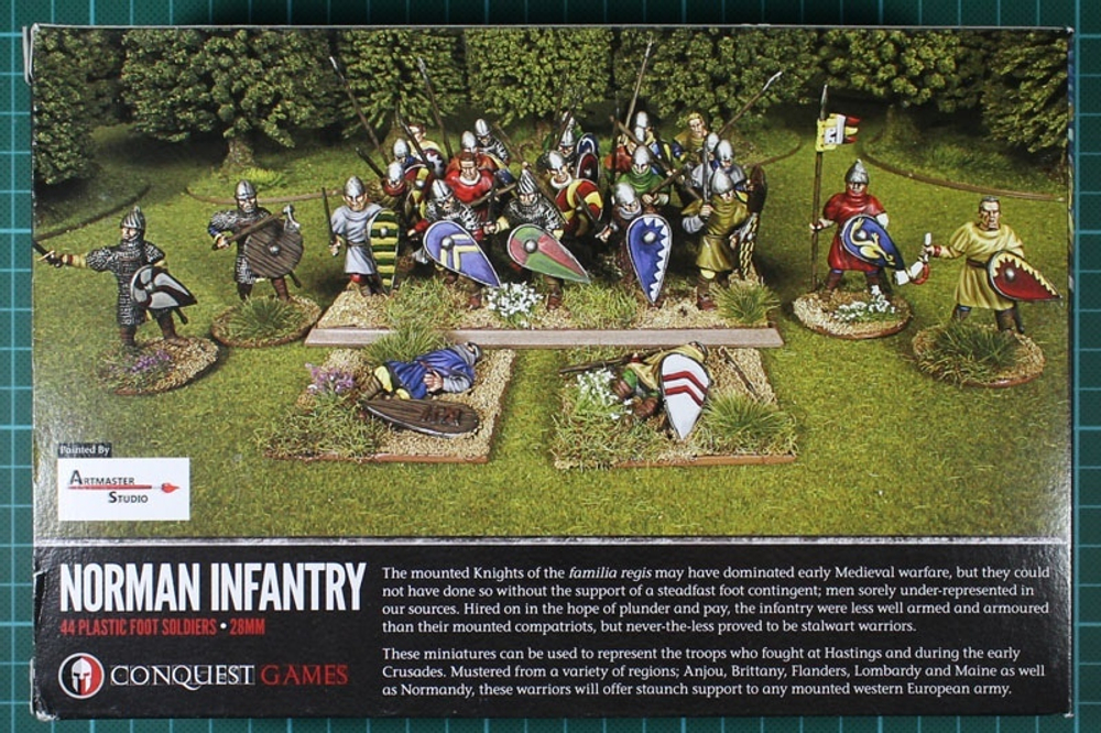 Conquest Games Norman Infantry