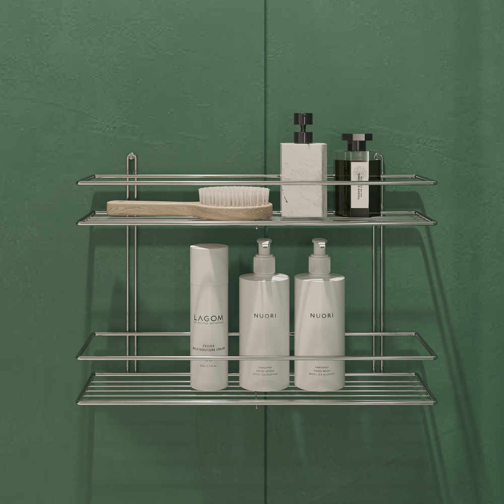 Полка для душа DIWO Смоленск П16101 подвесная, глянцевый хром