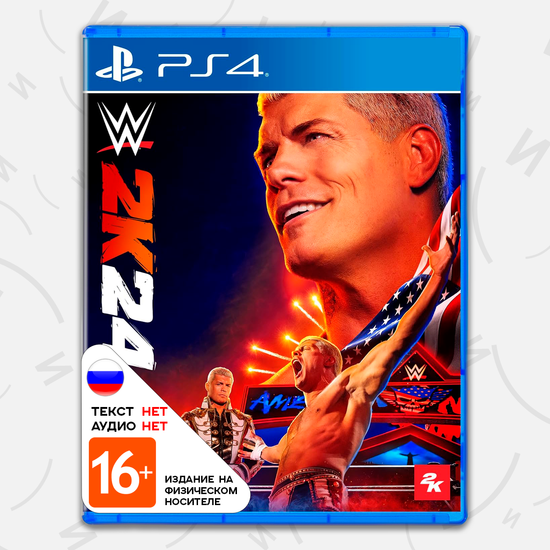 Игра WWE 2K24 (PS4, английская версия)