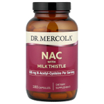 Dr. Mercola, NAC с расторопшей, 180 капсул