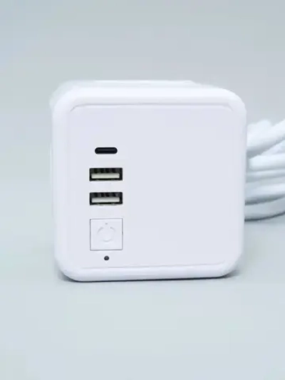 Сетевой фильтр с предохранителем куб