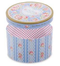 WF-41-A Набор коробок из 3шт «С наилучшими пожеланиями» цв.голубой