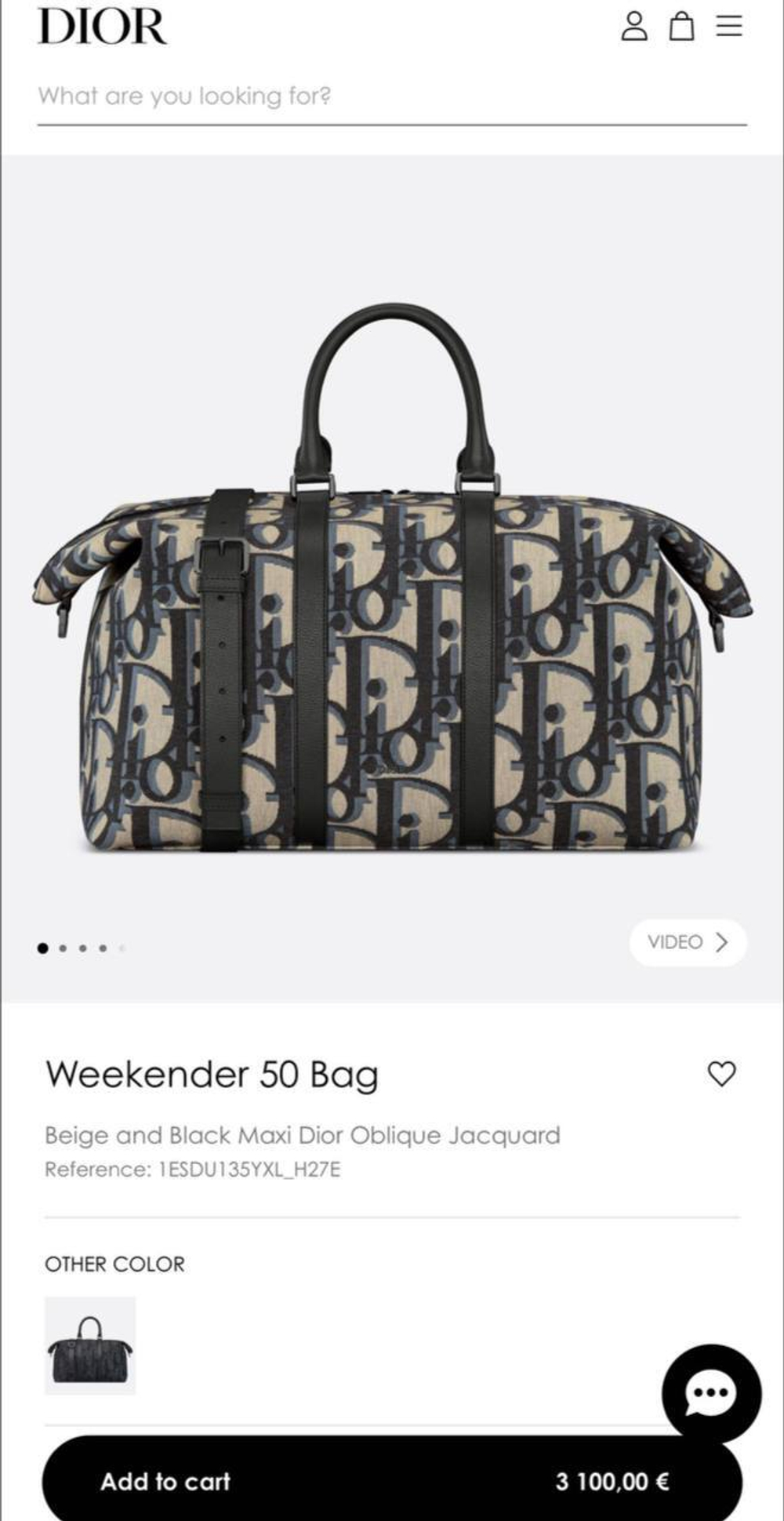 Сумка Dior