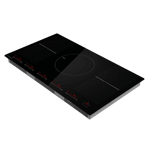 Индукционная варочная панель с двумя Flex Zone и Booster MAUNFELD CVI905SFBK