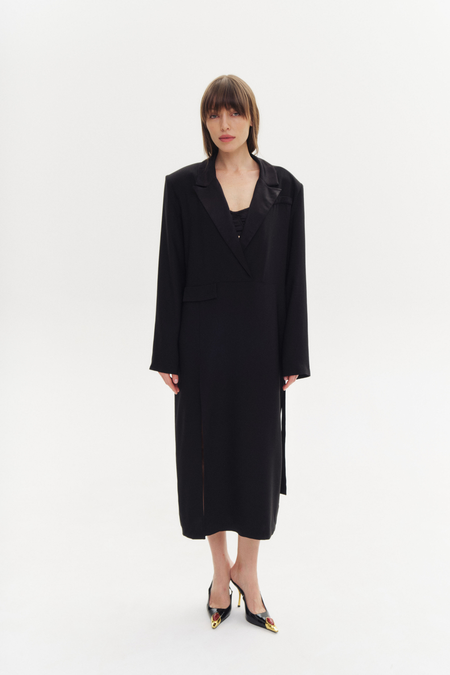 Платье SMOKING | Черный