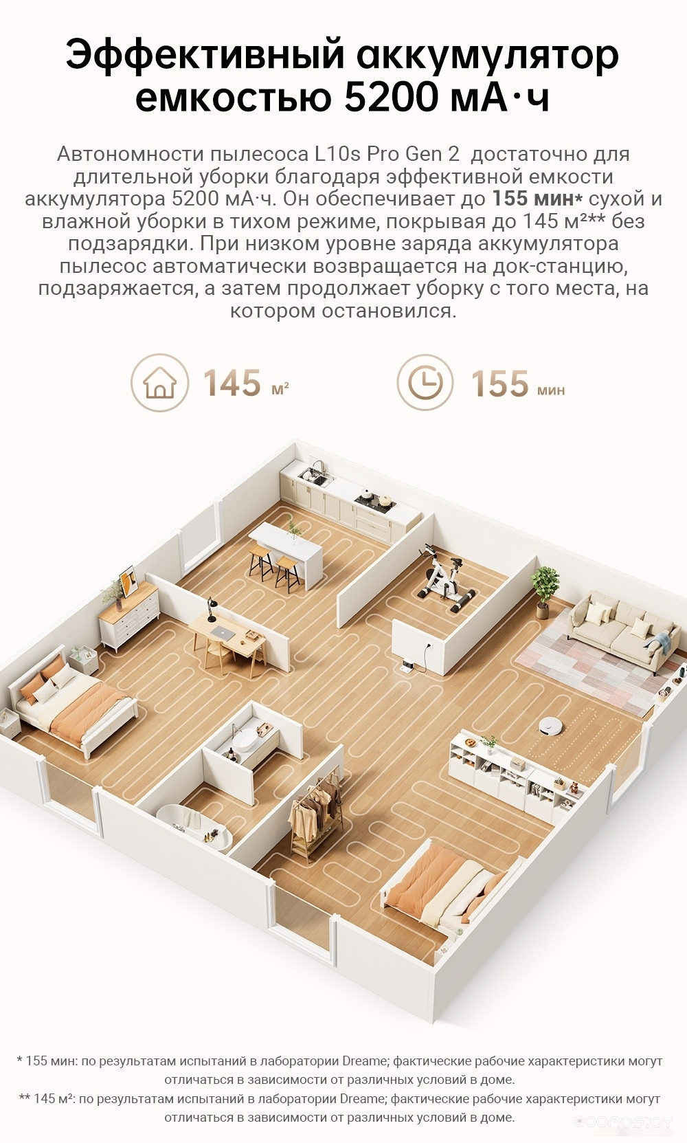 Робот-пылесос Dreame Robot Vacuum L10s Pro Gen 2 White