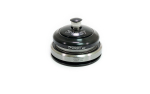 Рулевая колонка FIRST, 1-1/8"-1.5", б/резьбовая, конус., IS 42/28,6  IS 52/40, подшип. 30.5x41.8x8мм + 40x52x7мм, x45°, с якорем, высота 9.8 мм, черн.