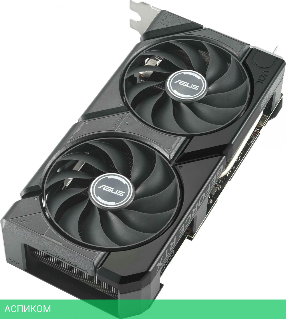 Видеокарта ASUS Dual GeForce RTX 4060 EVO OC Edition 8GB GDDR6 DUAL-RTX4060-O8G-EVO (90YV0JC7-M0NA00)