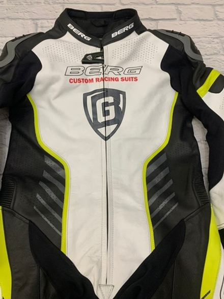 Мотокомбинезон кожаный BERG Triger Yellow 52