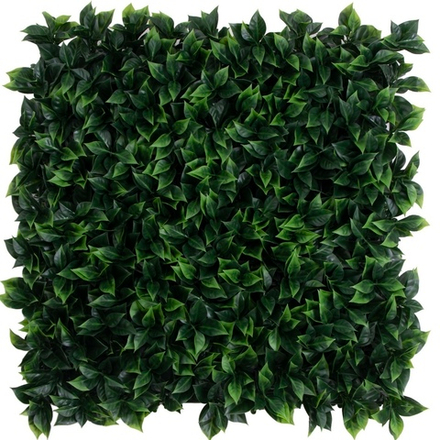 Панель остролистная темно-зеленая 50x50см.