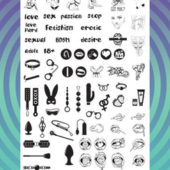 Пластина для стемпинга 032