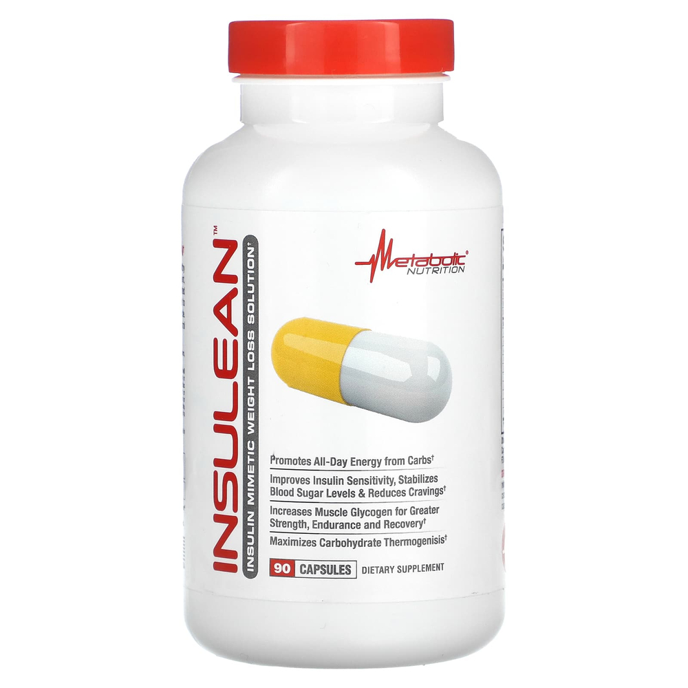 Metabolic Nutrition, Инсулеан, 90 капсул