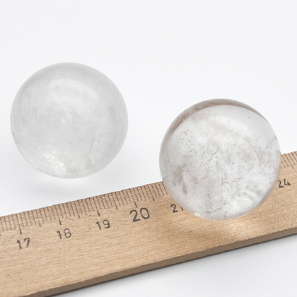 Кварц, шар, диаметр около 28-30 мм, цена за 1 шт