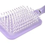 Расческа для волос массажная, широкая, 24х8 см, фиолетовая, MONTE VITA (МОНТЕ ВИТА), 457419