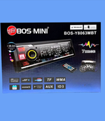 Автомагнитола FM/BT/USB/TFplayer BOS-MINI BOSY8063MBT
