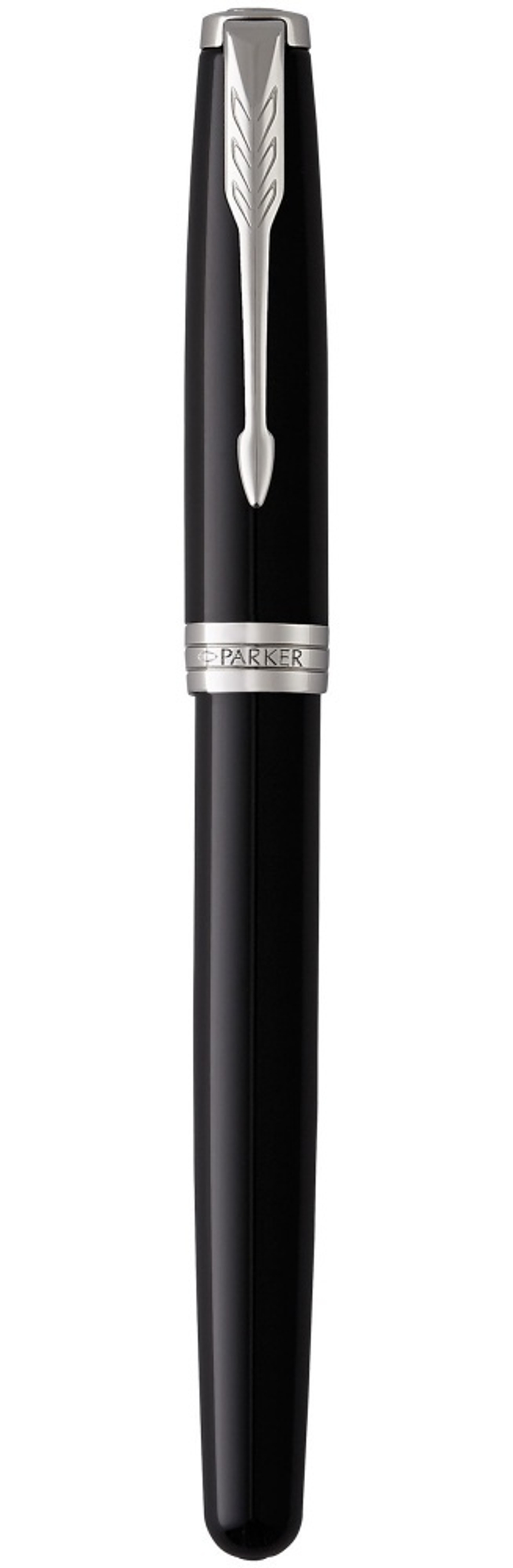 Перьевая ручка Parker Sonnet F539, цвет: LaqBlack СT, перо: F, цвет чернил: black, в подарочной упаковке