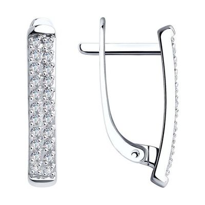 Серьги Au 585 (1021004)