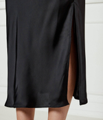 Сатиновое платье Kaparti HUGO - черный(50533629)