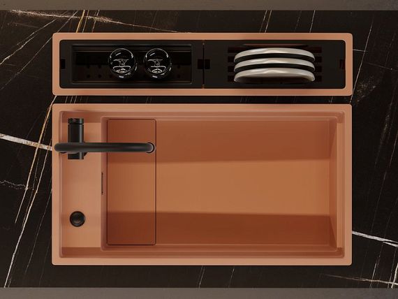 Мойка Kinaru PRO 86-U/I-WH Artceramic/белый(арт.4997026)