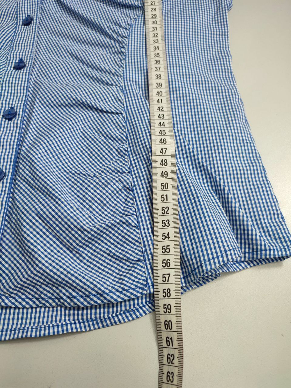 Рубашка Orsay в клетку 46 размер