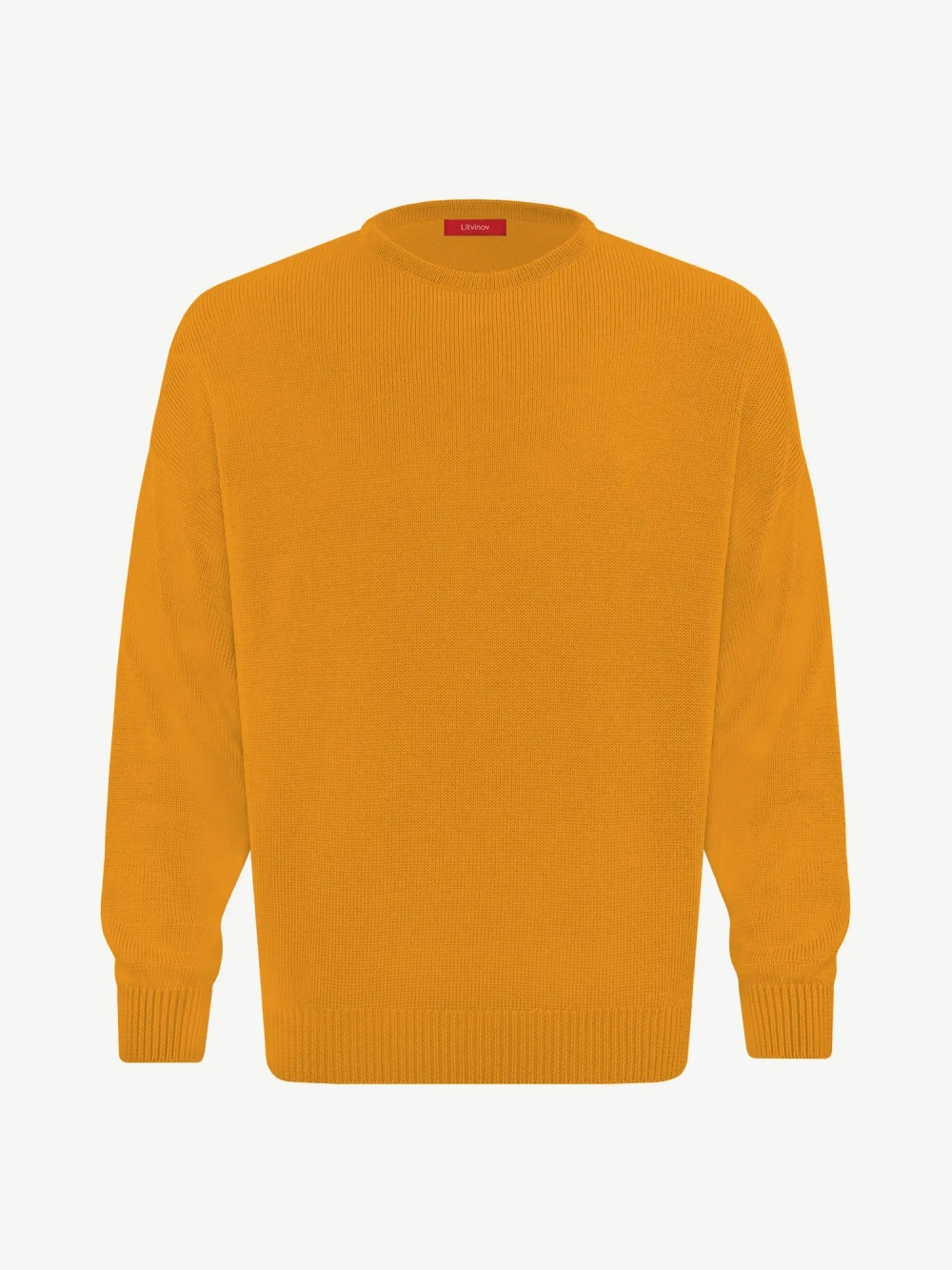 Джемпер оверсайз из хлопка