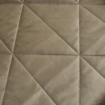 Велюровое покрывало в клетку с наволочками OVL030