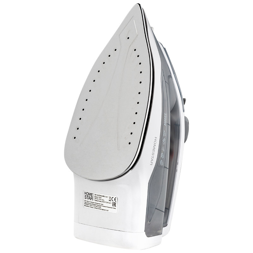 Утюг HOMESTAR HS-4011 подошва нерж 2200Вт, серый