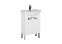 Тумба с раковиной Aquanet Адель 60 белый
