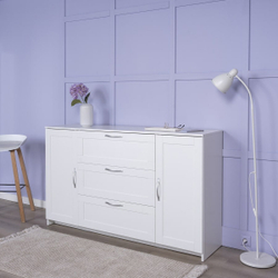 Сириус Тумба 2 двери и 3 ящика