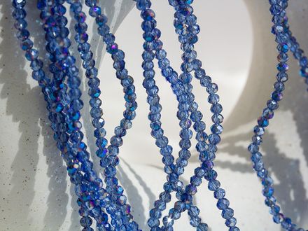 Нить бусин для украшений 3мм (ювелирное стекло)