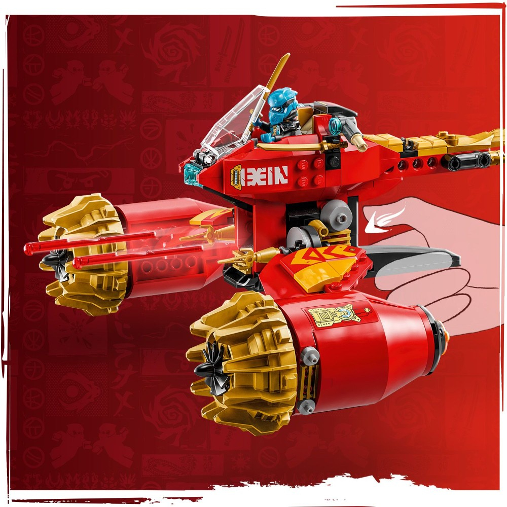 Конструктор LEGO Ninjago 71830 Штормовой мех-наездник Кая — фото 11