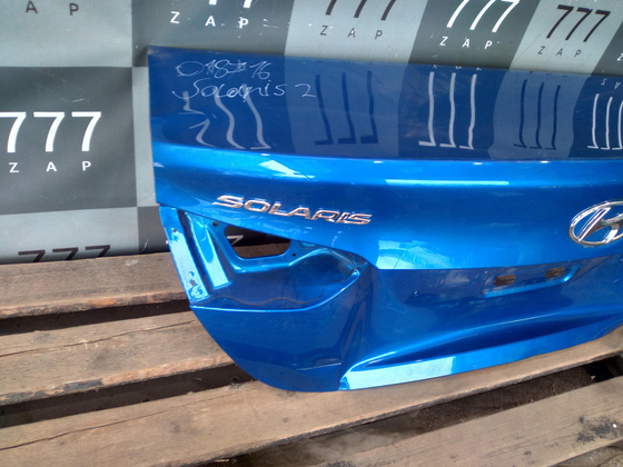 Крышка багажника Hyundai Solaris 2 (HCR) 17-21 Б/У Оригинал 69200H5000