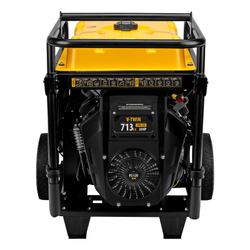 Генератор бензиновый PS-120EA, 12 кВт,230 В, 40л, разъём ATS,эл.старт Denzel