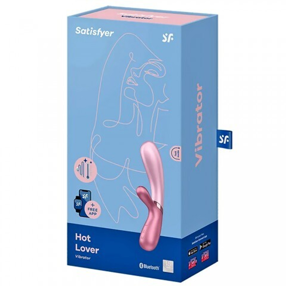 Вибратор с подогревом Satisfyer Hot Lover розовый
