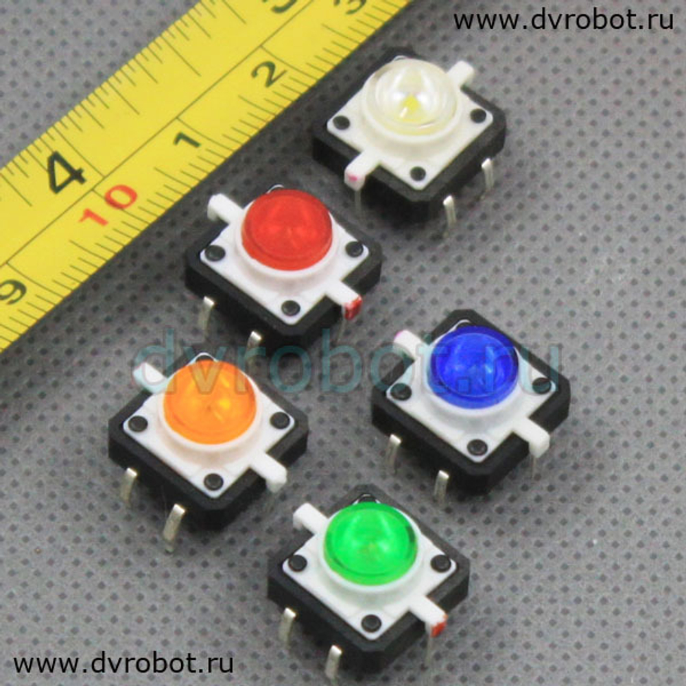 LED Кнопка - Зеленый